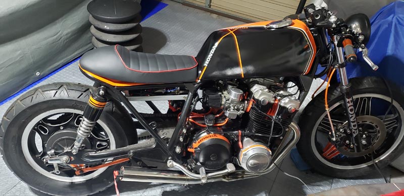 Honda CB750 Cafe Racer Build Project