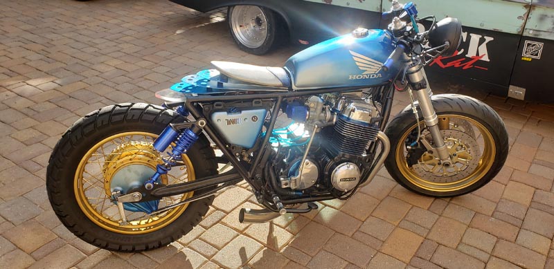Honda CB750 Custom Motorcycle Build