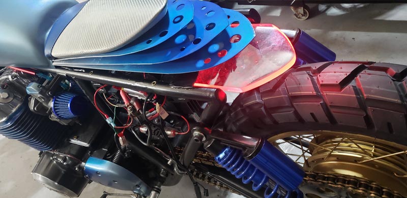 Honda CB750 Custom Tail Piece